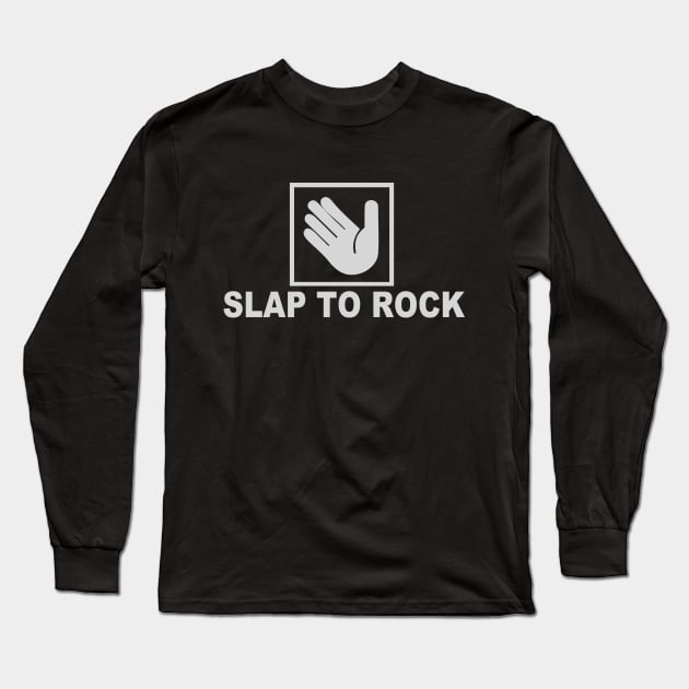 Slap To Rock Long Sleeve T-Shirt by vender